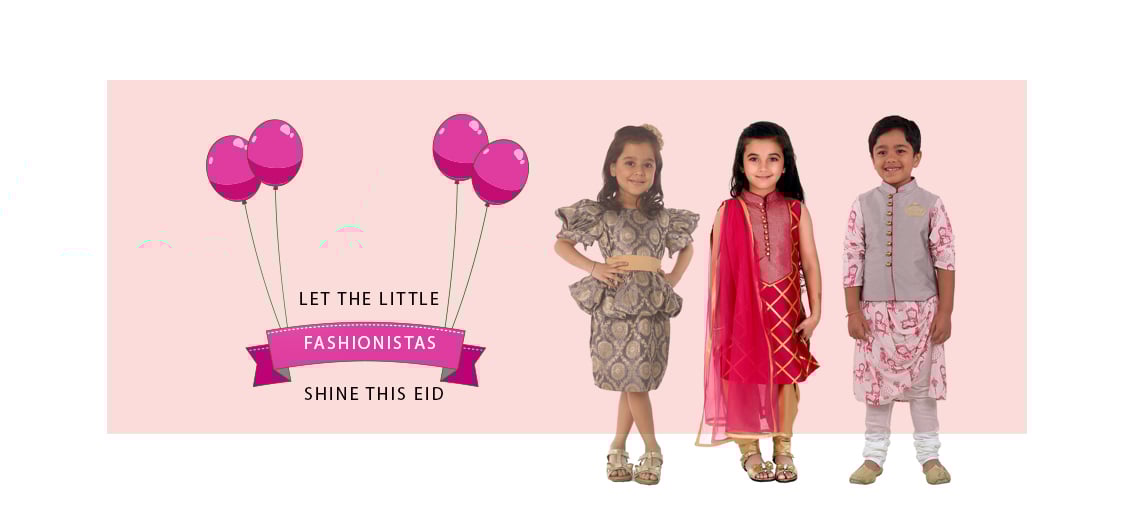 Let the Little Fashionistas Shine This Eid