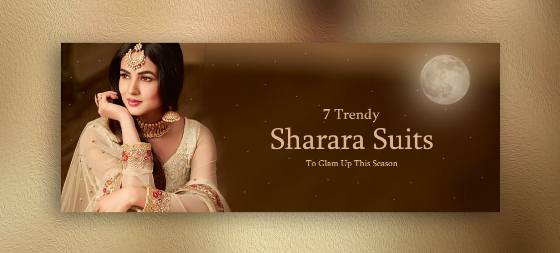 7 Trendy Sharara Suits To Glamp Up This Season