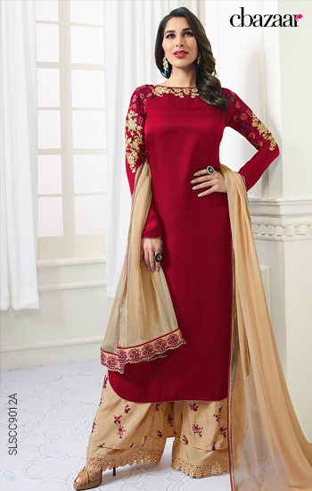 Sophie Choudhry’s marvellous maroon