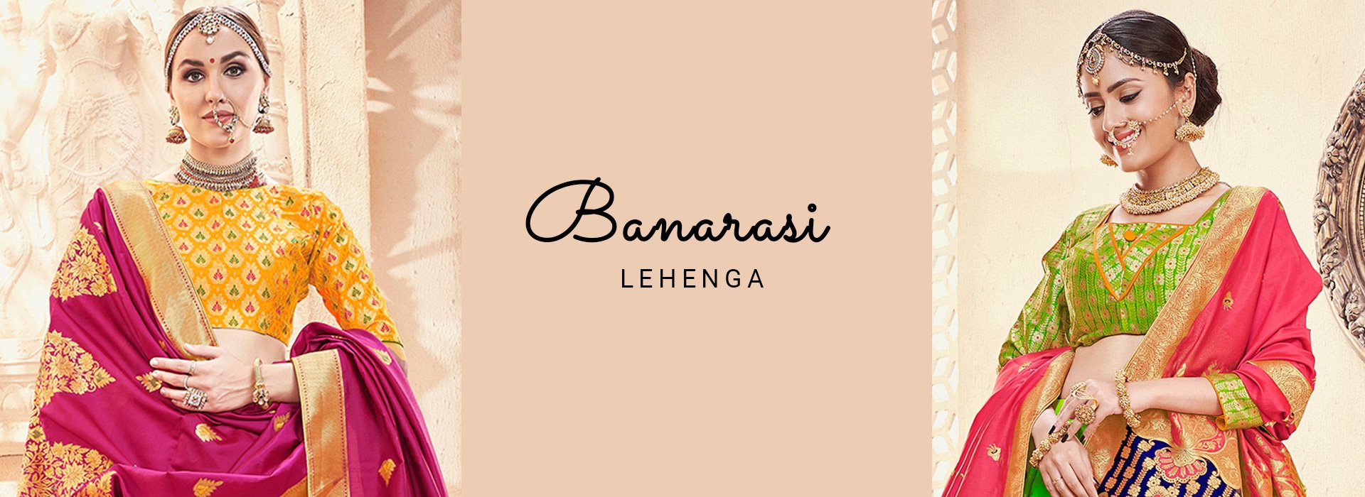 Breathtaking Banarasi Bridal Lehenga