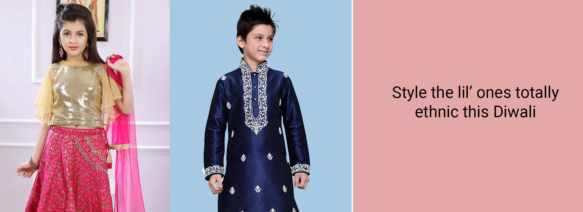 Style Your lil’ Ones Totally Ethnic This Diwali