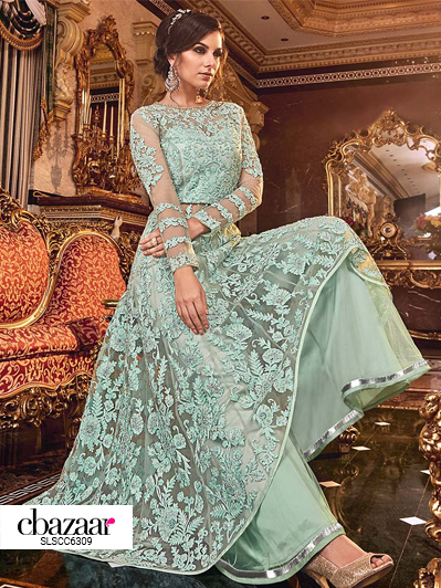 Palazzo Pant Style Suit