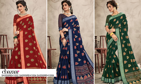 Resham Work Chanderi Silk