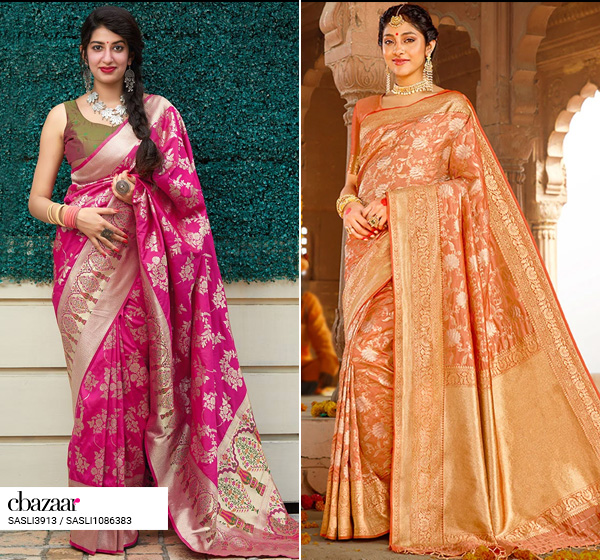 Tissue sarees