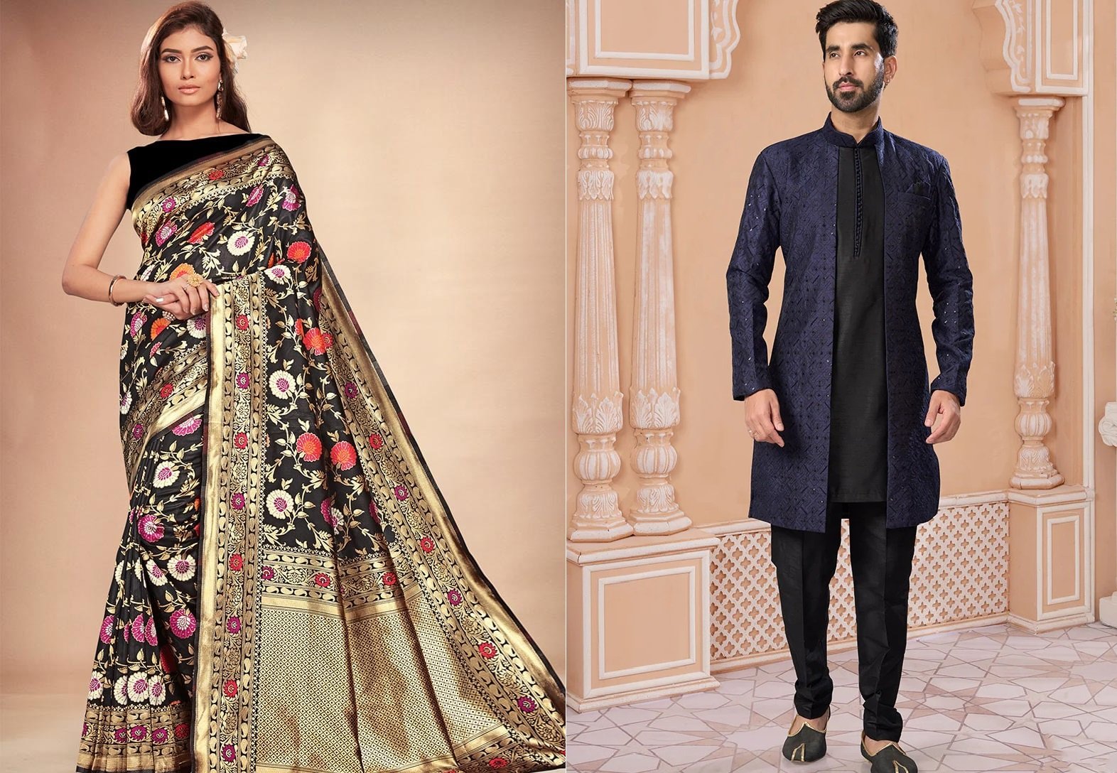 Charming Sequins Banglori Silk Indowestern Sherwani Wedding Wear