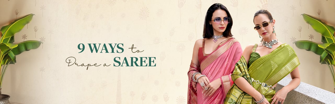 9 Ways to Drape a Saree
