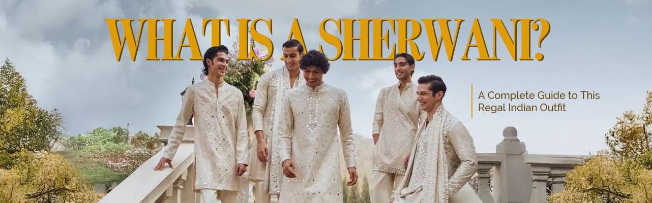 What is a sherwani? A Complete Guide to This Regal Indian Outfit