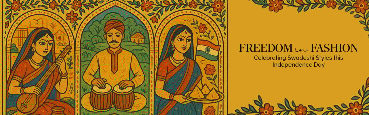 Freedom in Fashion: Celebrating Swadeshi Styles This Independence Day