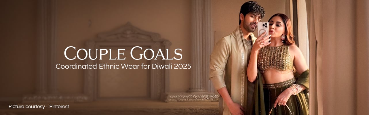Coordinated Ethnic Wear for Diwali