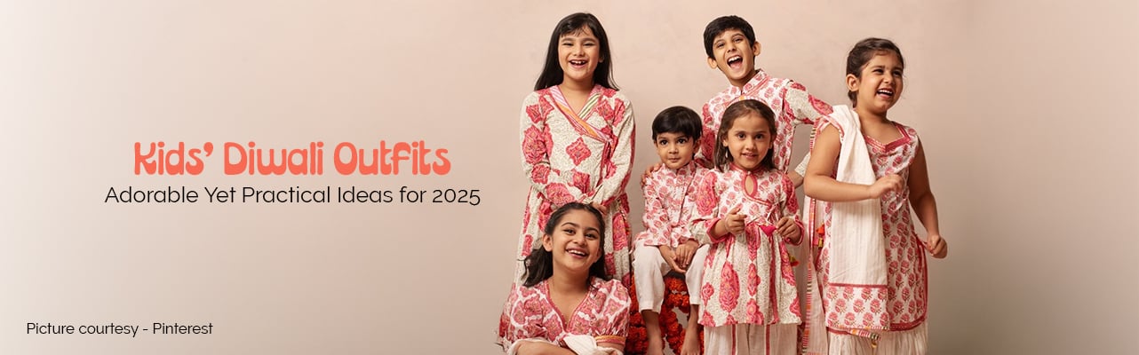 Kids’ Diwali Outfits: Adorable Yet Practical Ideas for 2025