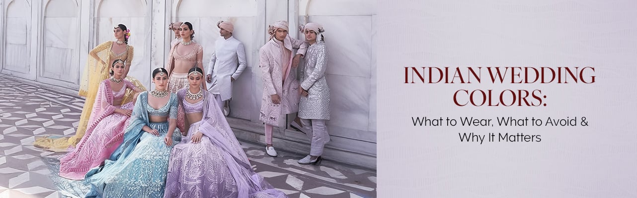 Vibrant Indian wedding attire showcasing cultural colors and traditional elegance