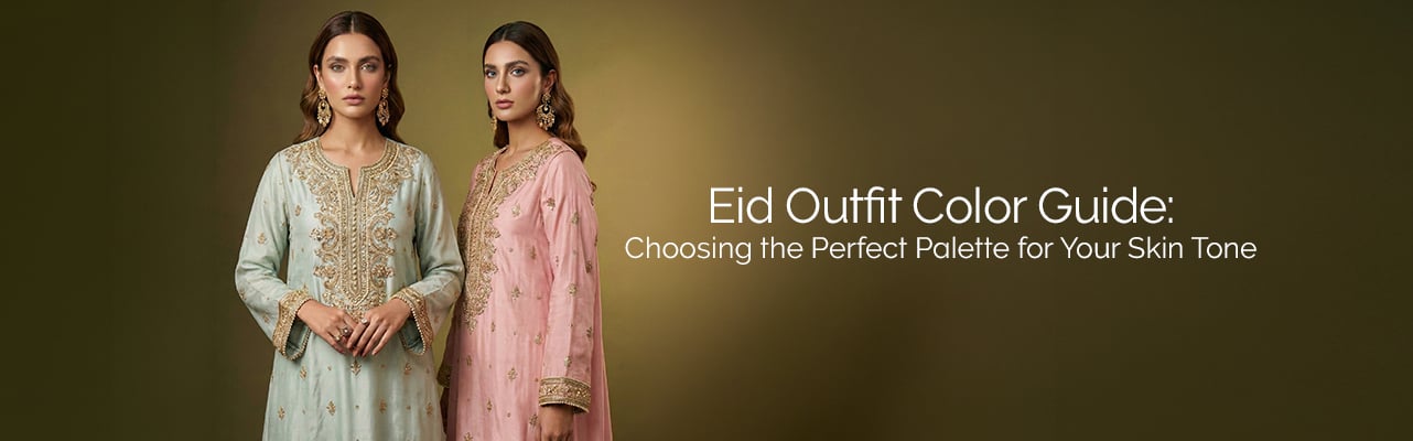 Guide to selecting the perfect Eid outfit colors based on your skin tone for a stunning look