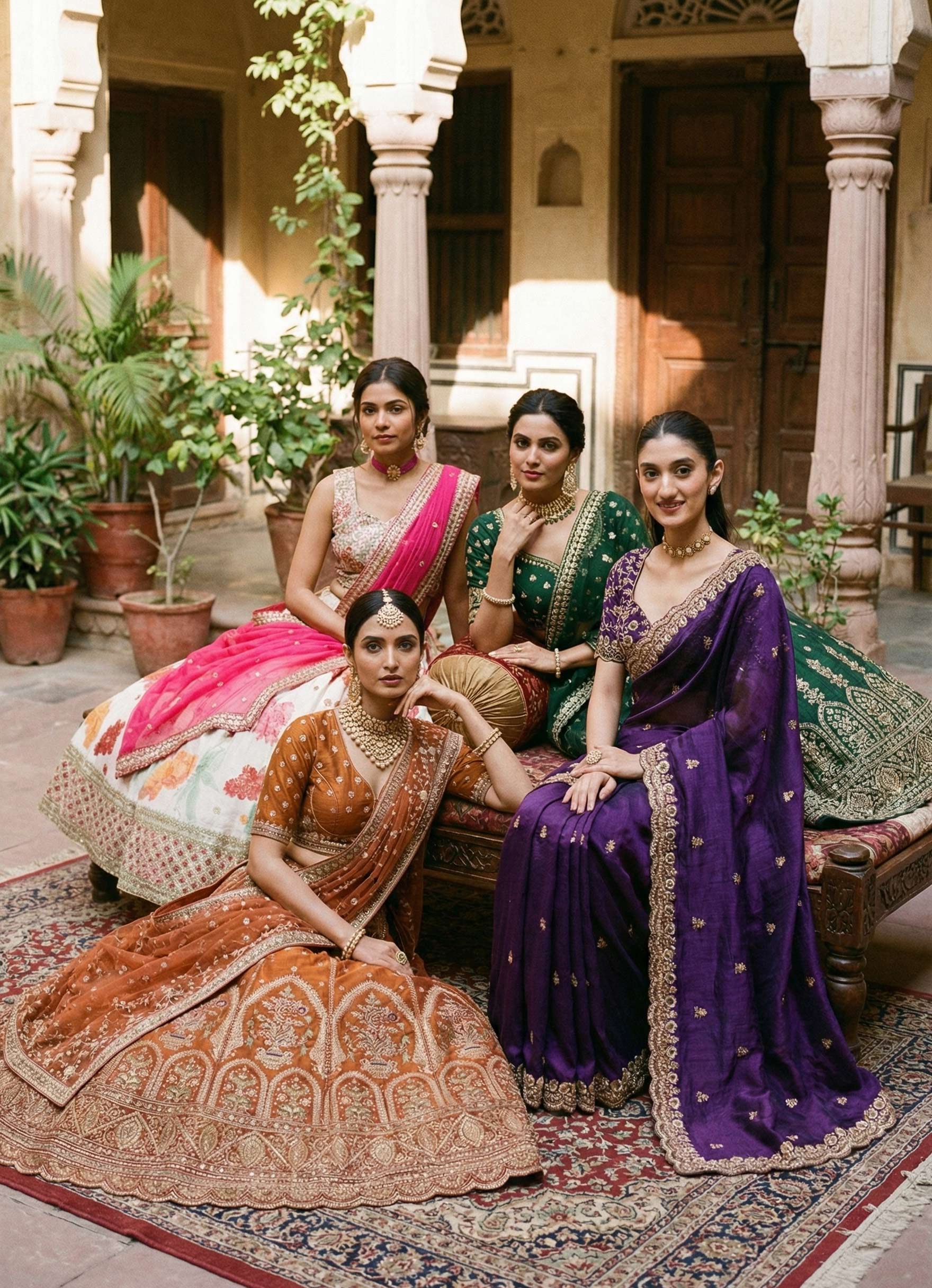 wedding guests' outfits