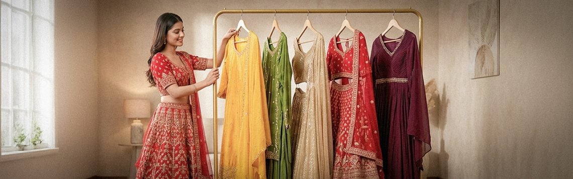 Indian Weddings, No Outfit Repeats