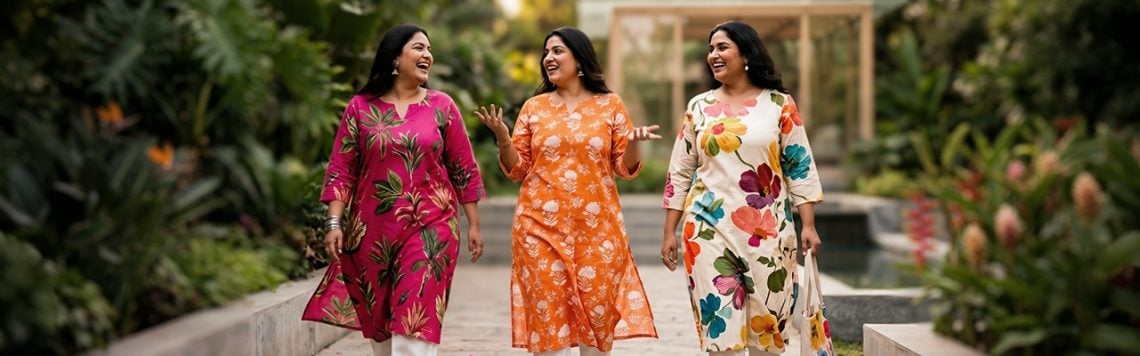 Bold Prints and Bright Colours in Plus Size Fashion