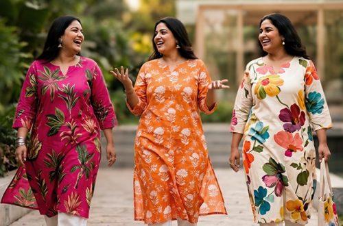 Bold Prints and Bright Colours in Plus Size Fashion