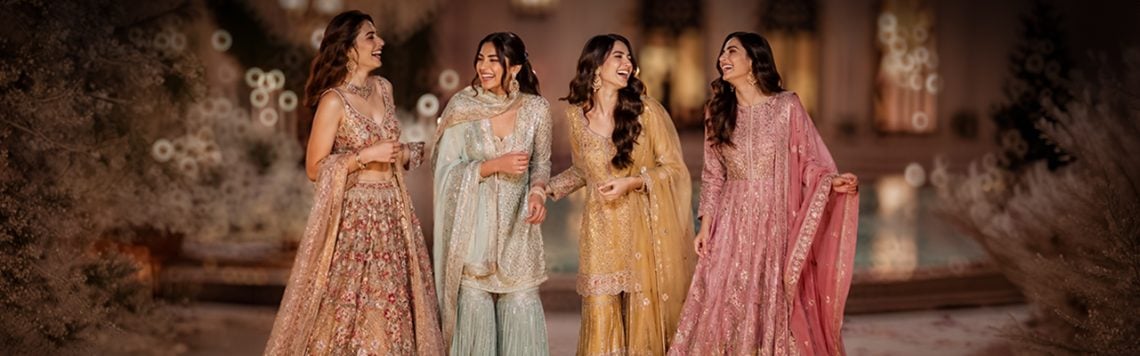 Difference Between Lehenga, Sharara, Gharara & Anarkali