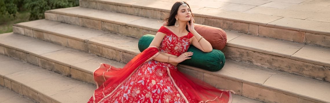 Lightweight Bridal Lehengas