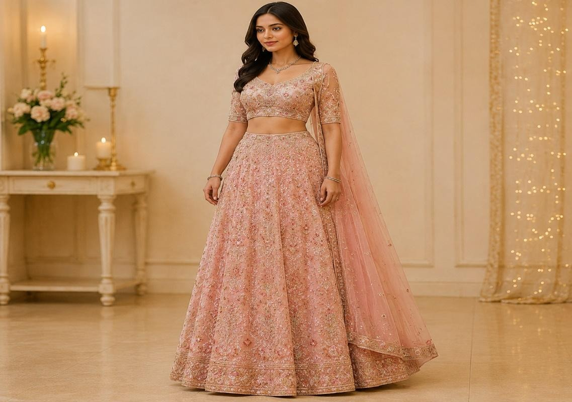 lehenga might be falling flat