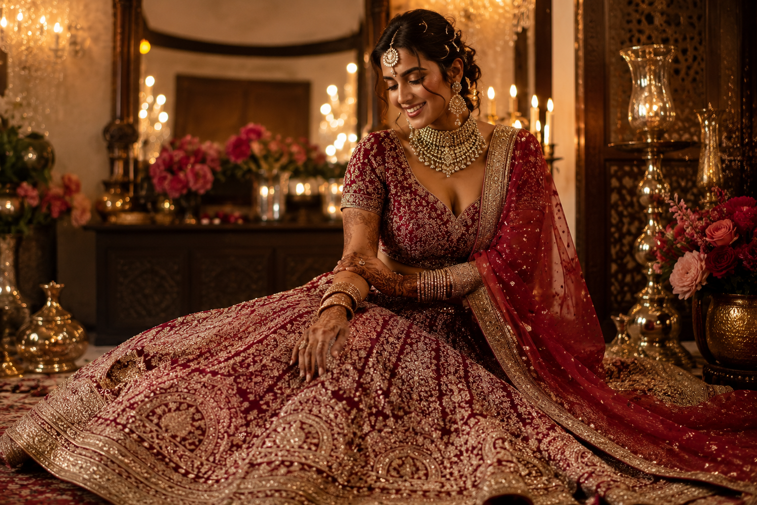 bridal lehenga