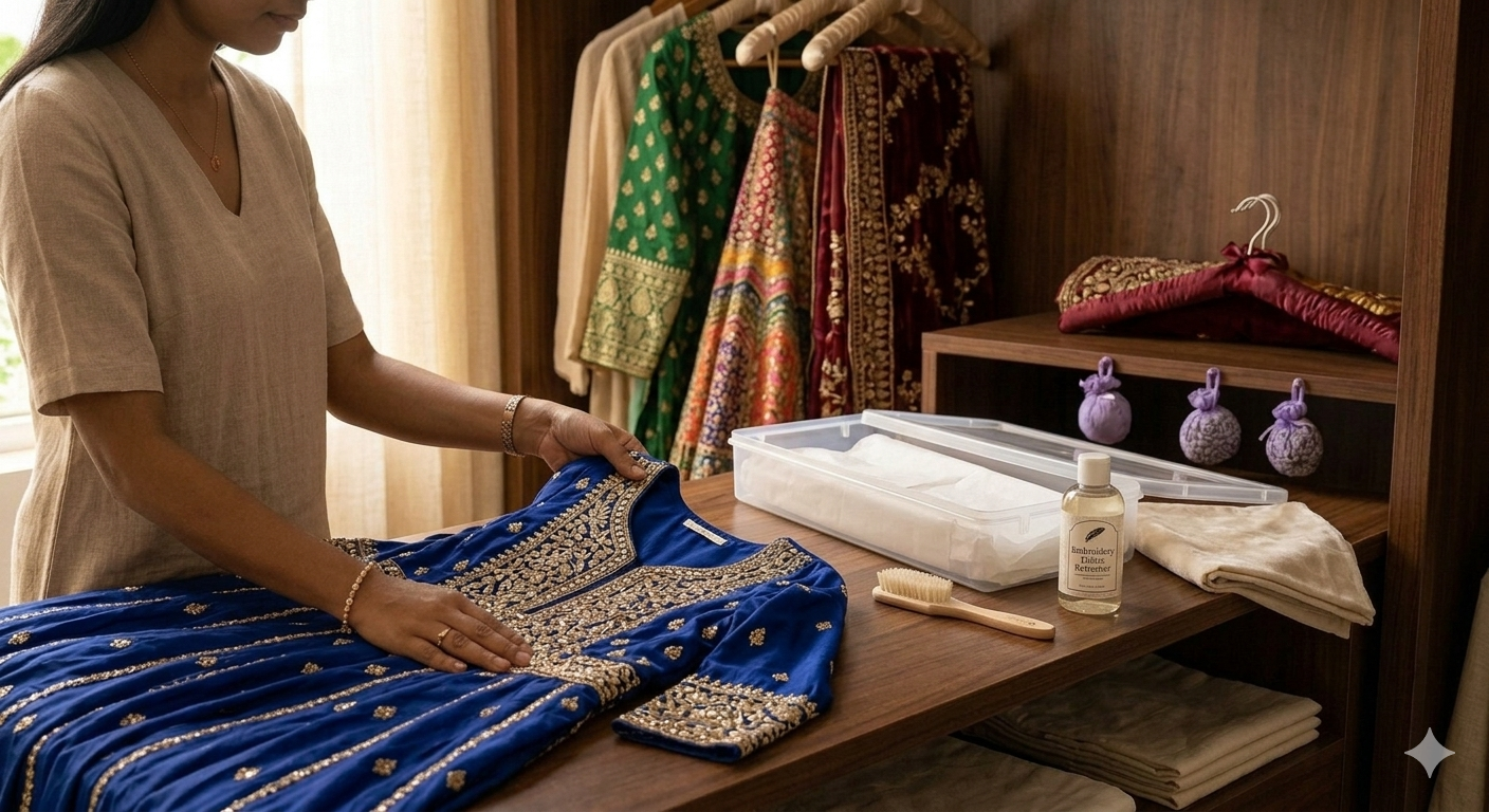 Embroidered Outfits the Care