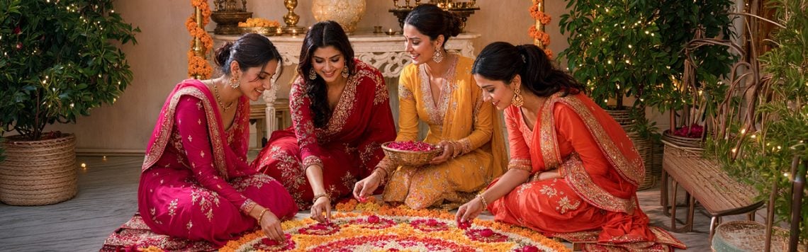 Building a Navratri Capsule Wardrobe: 4 Outfits, 9 Looks