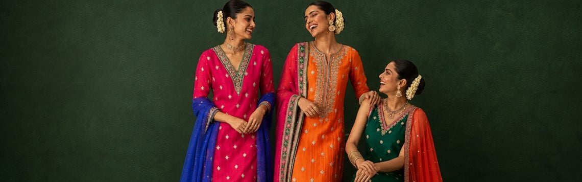 Style Bright Colors for Ganesh Chaturthi