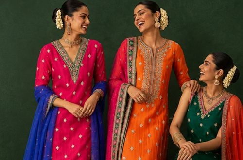 Style Bright Colors for Ganesh Chaturthi