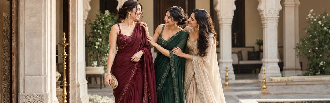 Pre-Draped Sarees