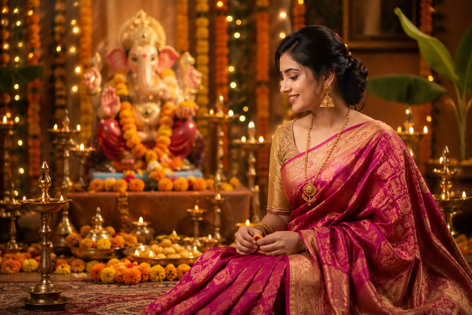 New Festive Standard How to Style Ganesh Chaturthi