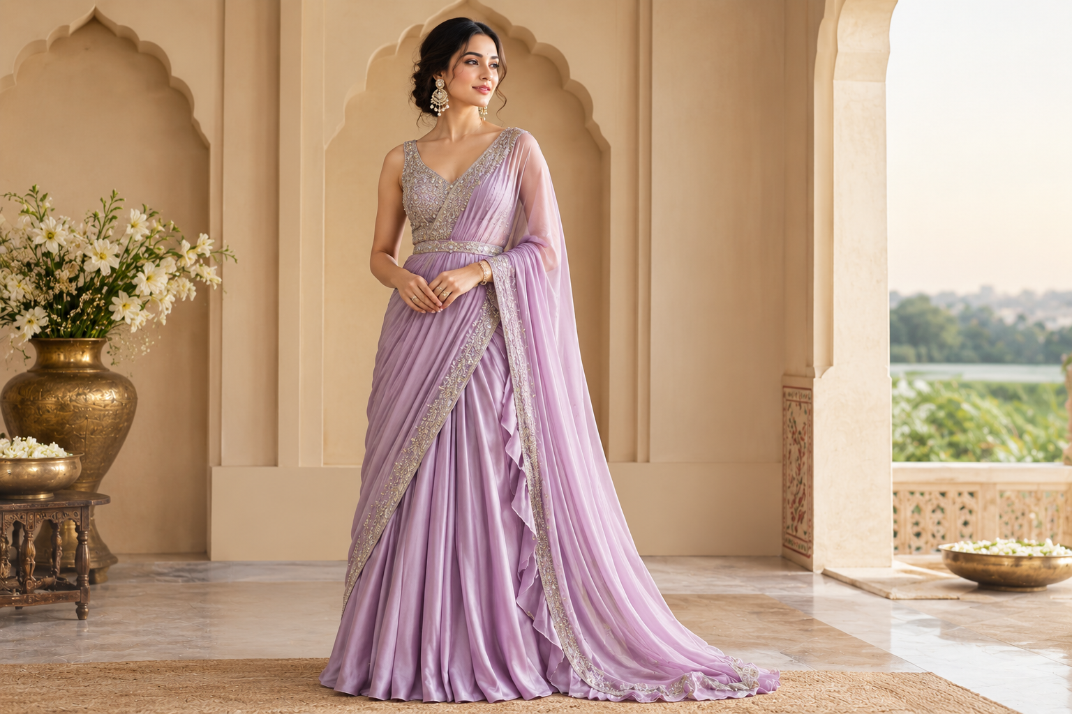 Saree Gown