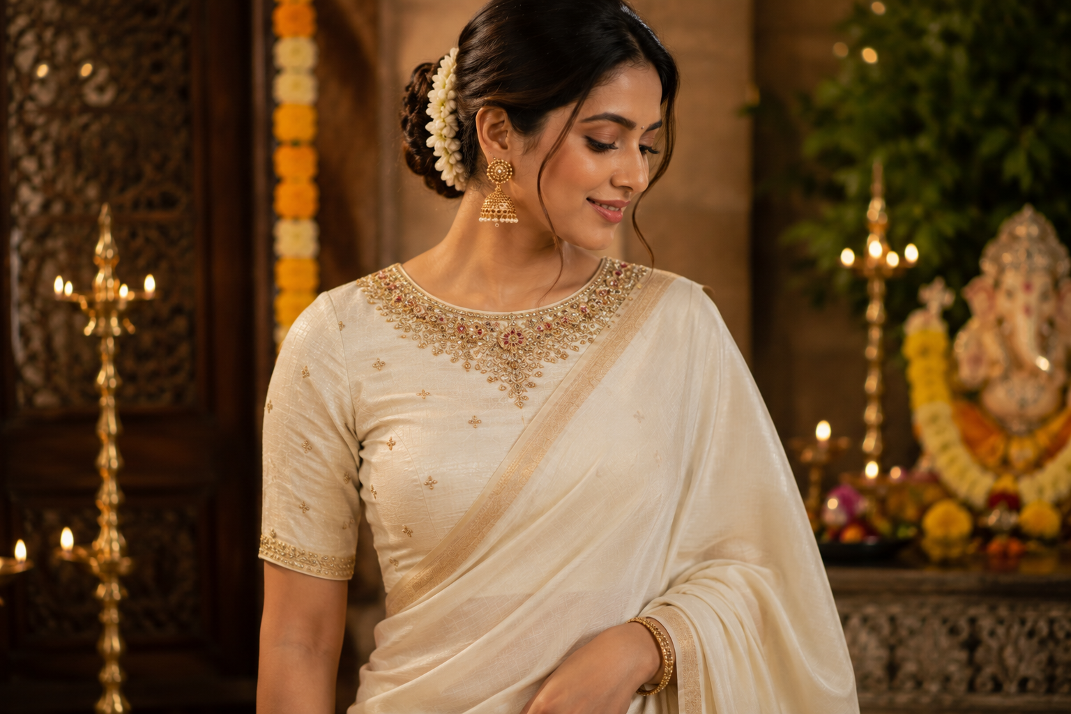 The Embellished Blouse