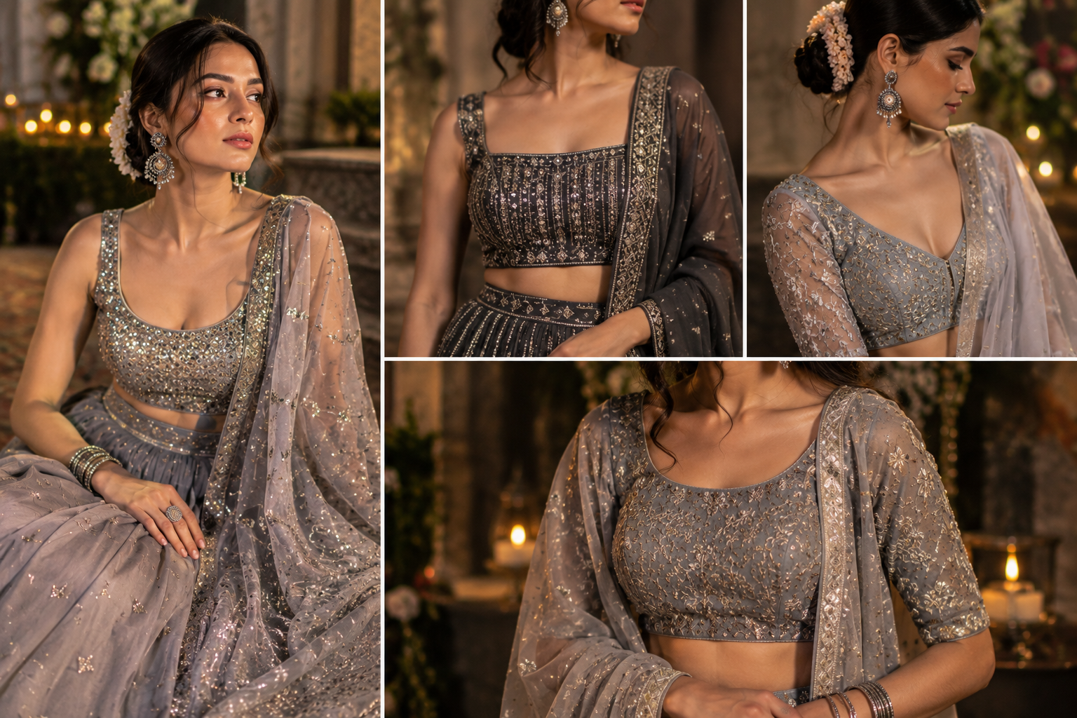 Blouse, Where Texture Replaces Colour