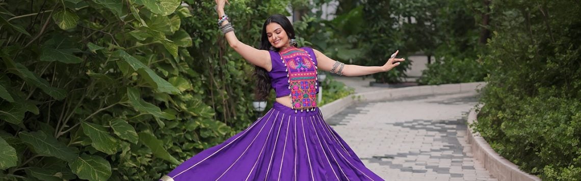 Purple for Day 8 Mahagauri