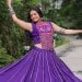 Purple for Day 8 Mahagauri