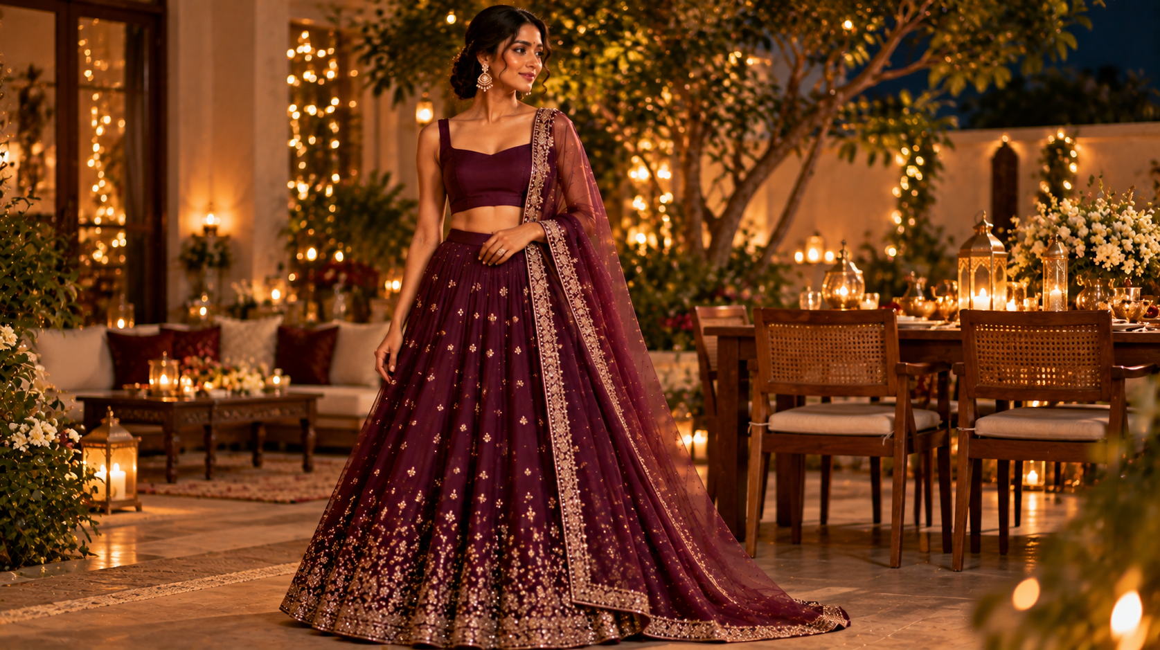 Lehenga That Doesn't Try to Look Like a Wedding Outfit