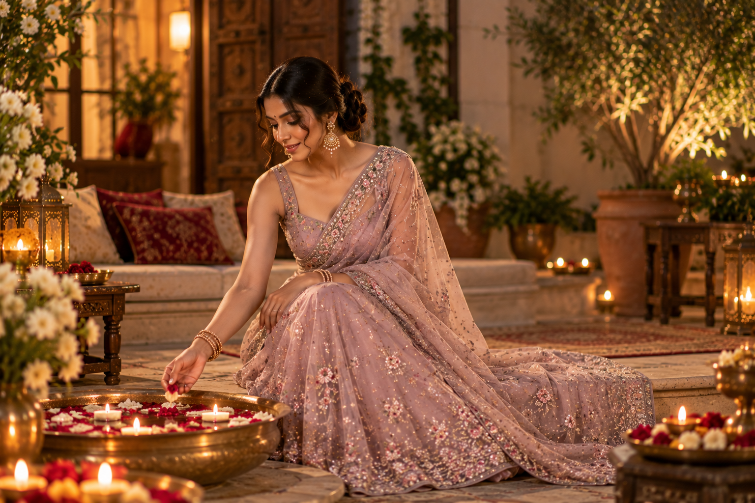 Organza Sarees