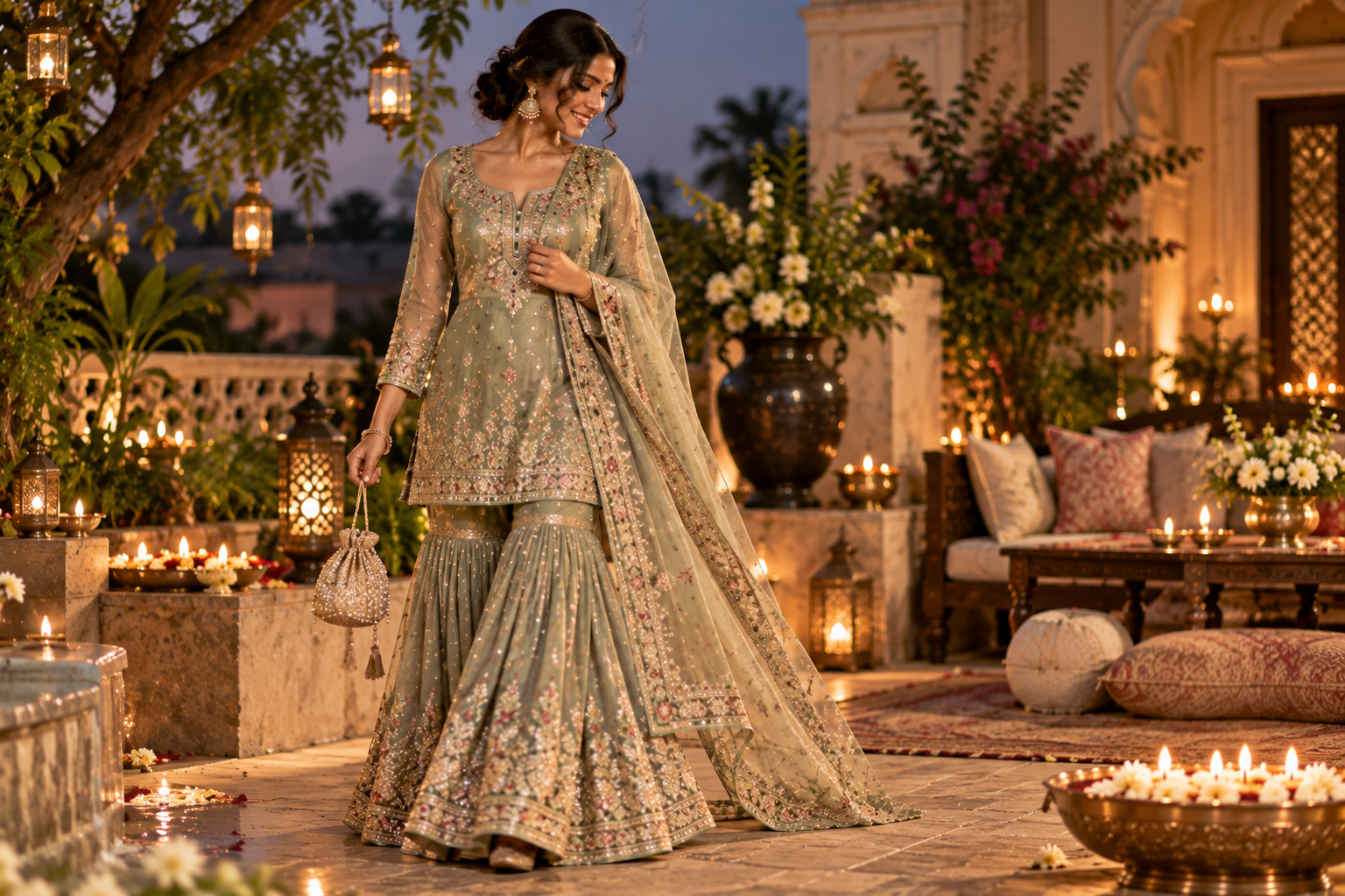 Sharara Set for Festive