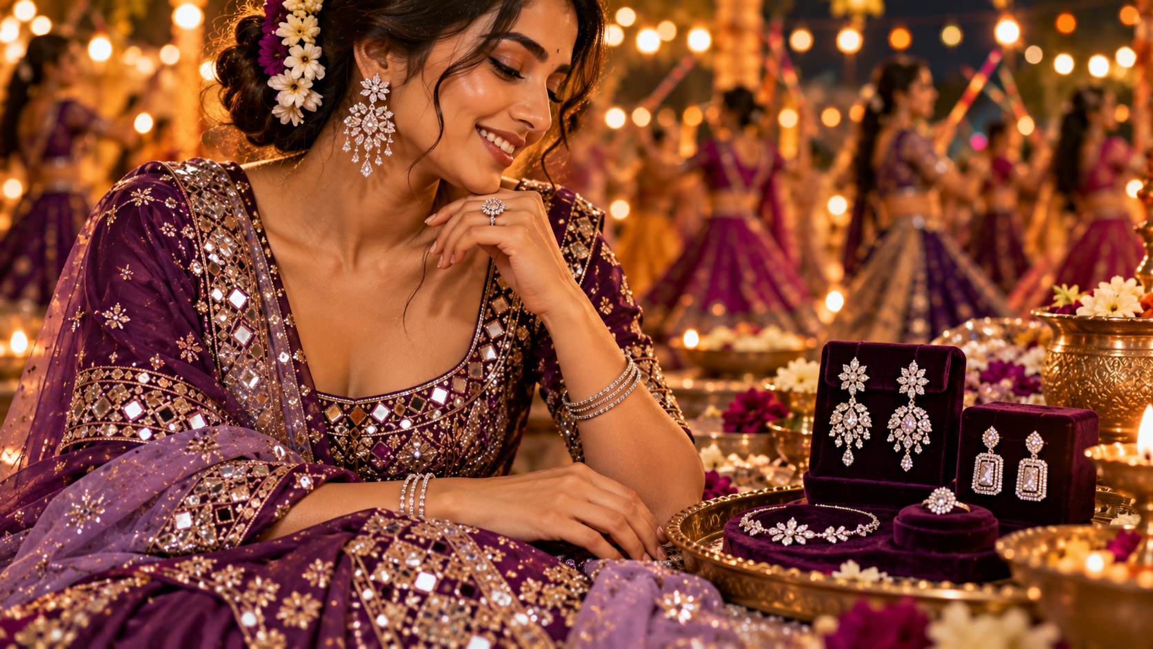When Purple Meets Jewellery